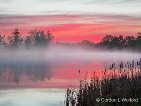 Misty Rideau Canal Sunrise_DSCF02768.jpg - Photographed along the Rideau Canal Waterway near Smiths Falls, Ontario, Canada.